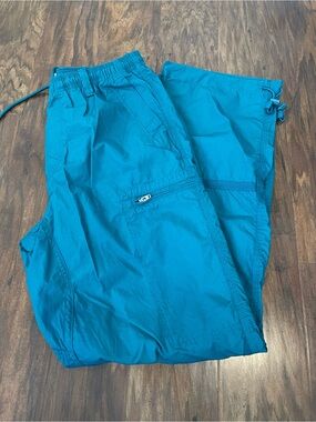 Standard/Cloth Teal Cargo Pants – Size Medium